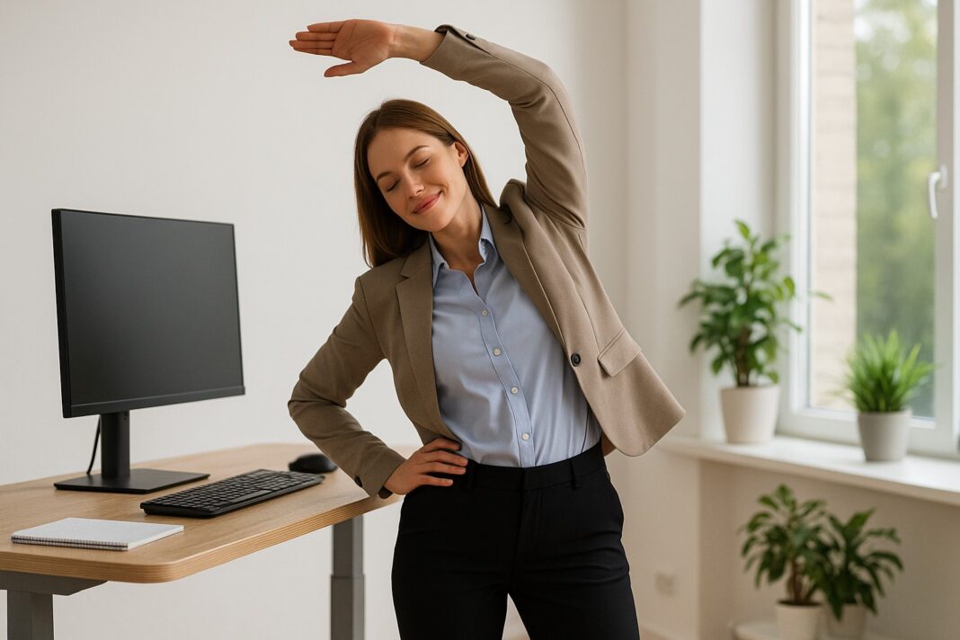 Bewegung im Büroalltag – so bleibst du auch am Schreibtisch aktiv